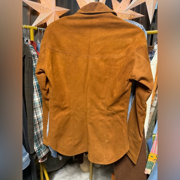 Free People Dancassab Maria Suede Jacket in Cocoa-Brown - Picture 6 of 8